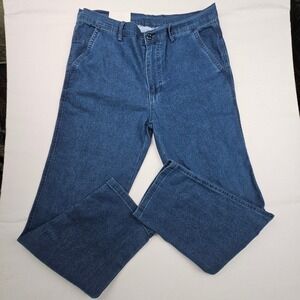 Jett Jeans Mens Blue Straight Fit Stretch Denim Pants Size L 36x28.5 Lightweight